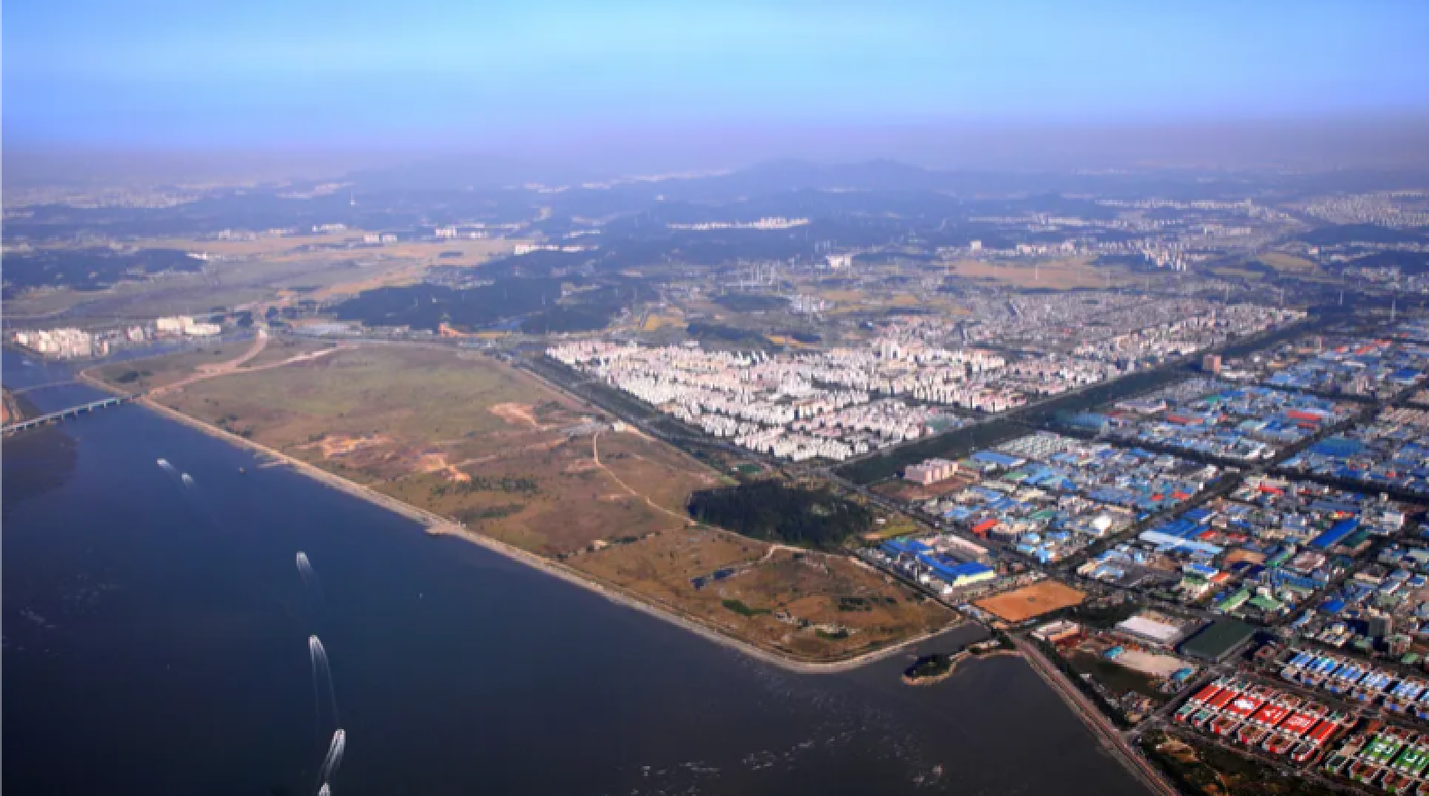 경기도 시흥시 배곧 신도시 개발 전