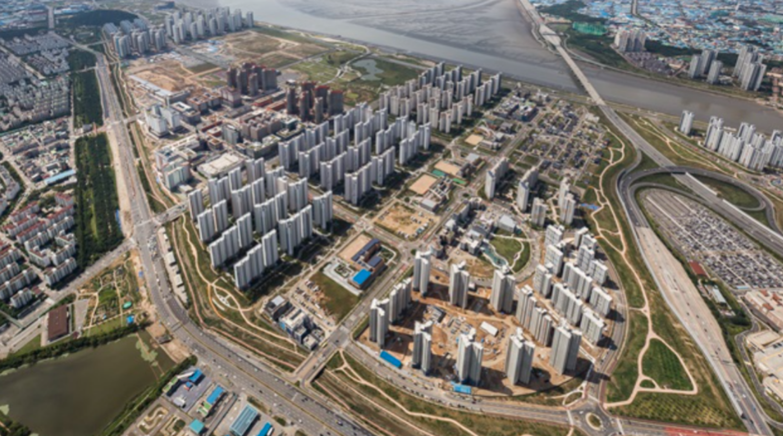 경기도 시흥시 배곧 신도시 개발 후